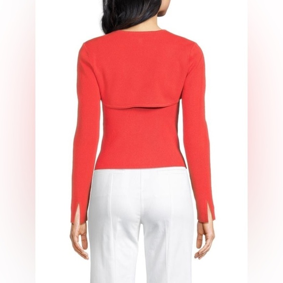 DEREK LAM 10 CROSBY Nessa Top Large. shrug and tank set - Picture 3 of 9